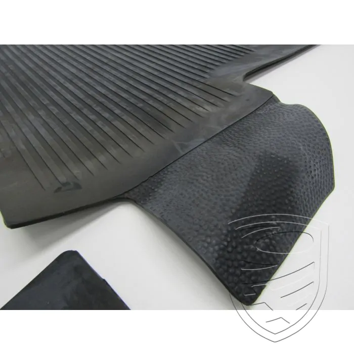 Set rubberen vloermatten (4 st.) zwart voor Porsche 911 '63-'73
