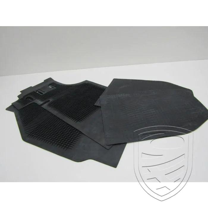 Set rubberen vloermatten (4 st.) zwart voor Porsche 911 '63-'73