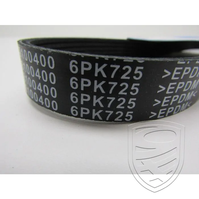 Courroie à nervures alternateur (6 gorges x 725mm) pour Porsche 944 968