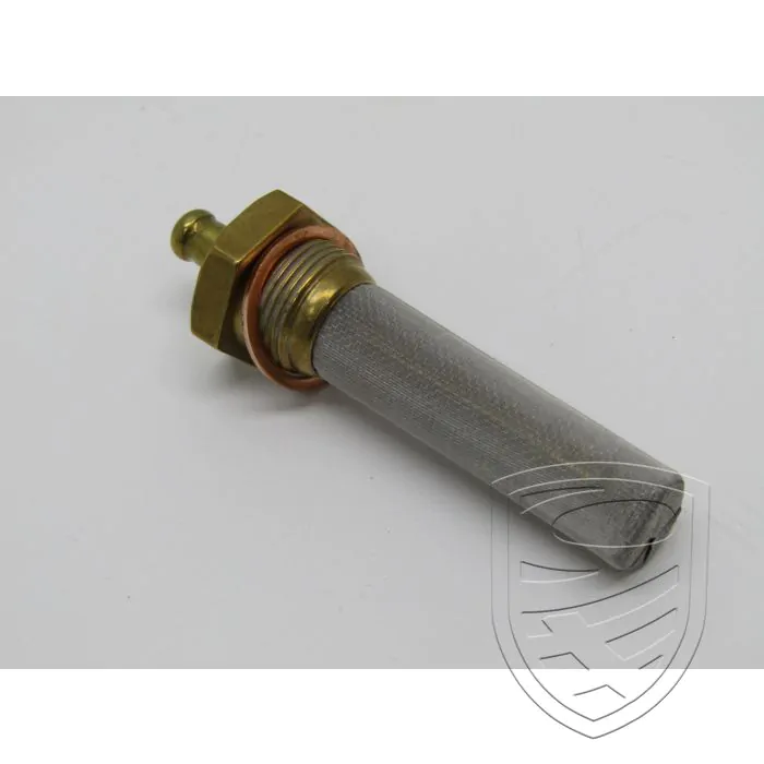 Filtre à carburant pour réservoir à carburant avec embout de raccordement 6mm intérieur / 8mm extérieur pour Porsche 911 '67-'73 912