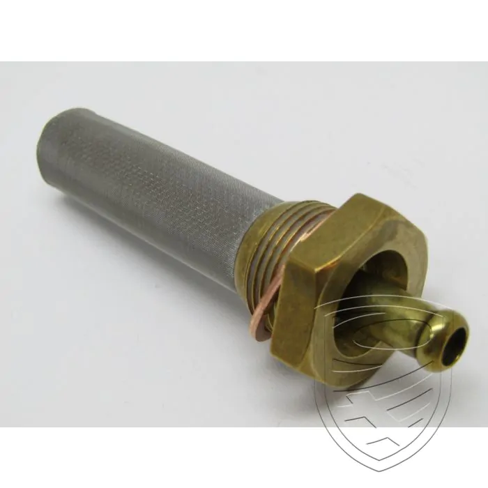 Filtre à carburant pour réservoir à carburant avec embout de raccordement 6mm intérieur / 8mm extérieur pour Porsche 911 '67-'73 912