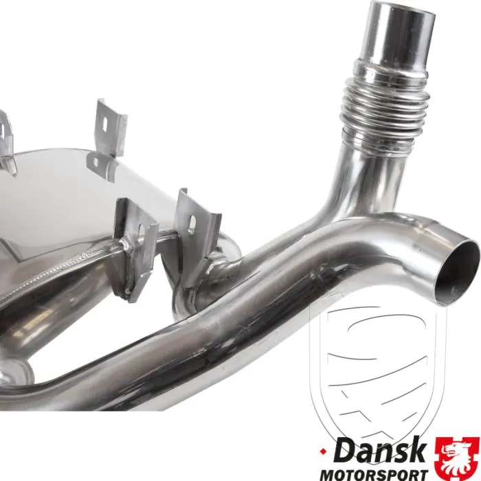 Uitlaatdemper set, Sport, roestvrij staal voor Porsche 997 Mk1