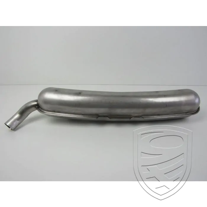 Silencieux d'échappement SSI avec 1 sortie Ø 60 mm, inox, avec approbation TÜV / EEC pour Porsche 911 '74-'75