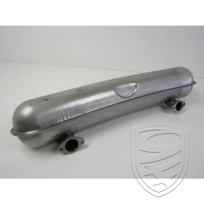 Silencieux d'échappement SSI avec 1 sortie Ø 60 mm, inox, avec approbation TÜV / EEC pour Porsche 911 '74-'75
