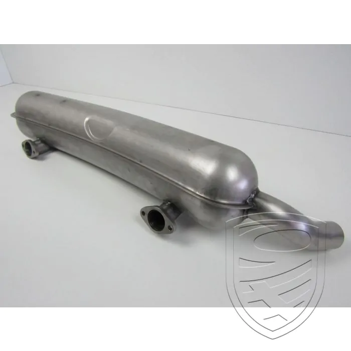 Silencieux d'échappement SSI avec 1 sortie Ø 60 mm, inox, avec approbation TÜV / EEC pour Porsche 911 '74-'75