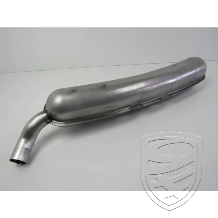 Silencieux d'échappement SSI avec 1 sortie Ø 60 mm, inox, avec approbation TÜV / EEC pour Porsche 911 '74-'75