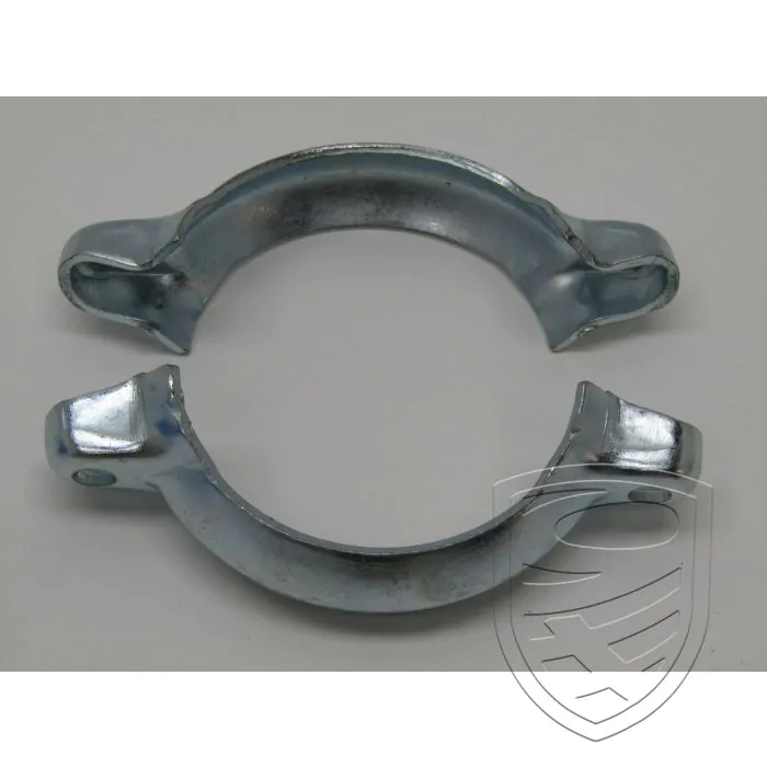 Exhaust clamp, without bolt/nut, Ø75 mm, galvanized for Porsche 911 '76-'89