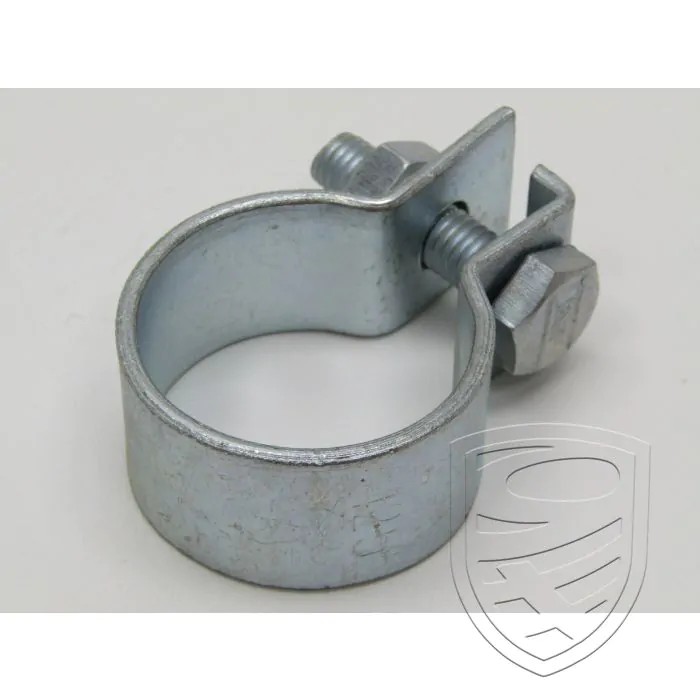 Collier pour montage du silencieux d'échappement a l'échangeur de chaleur pour Porsche 356 912 