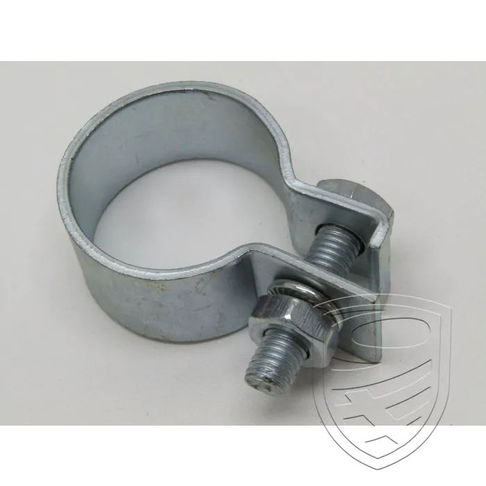 Collier pour montage du silencieux d'échappement a l'échangeur de chaleur pour Porsche 356 912 