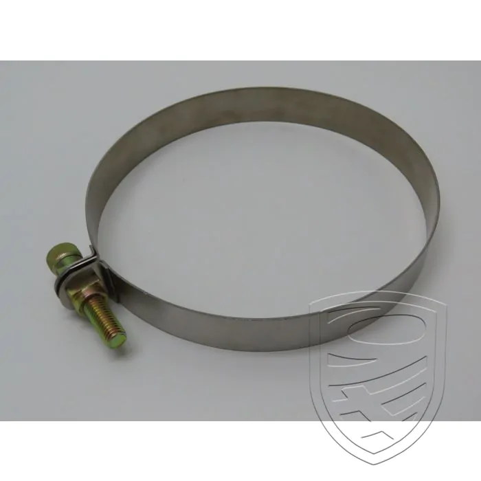 Bande métallique de 598 mm pour l'échappement, acier inoxydable pour Porsche 911 '75-'89