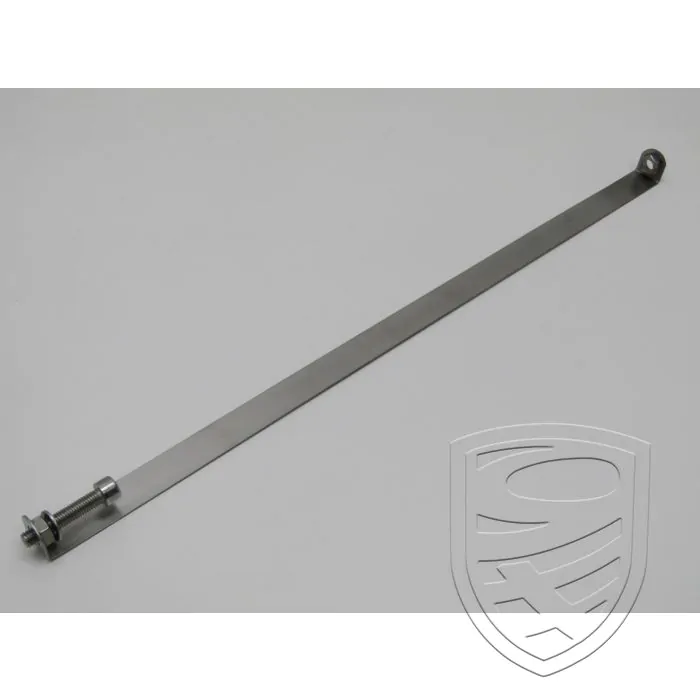Exhaust metal band, SSI, 648 mm, right, stainless steel for Porsche 911 '76-'89