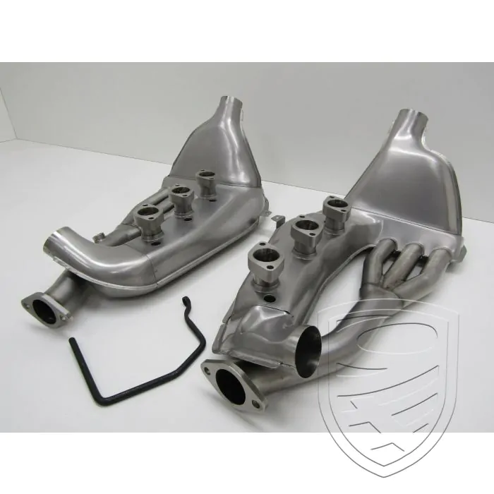 Heat exchanger set SSI, left+right, stainless steel for Porsche 911 '63-'89 conversion to 3,6L