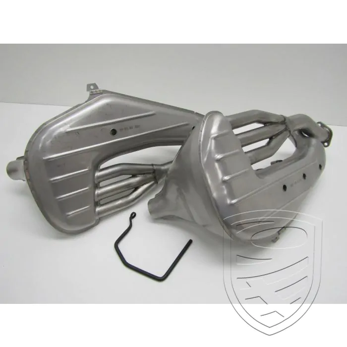 Heat exchanger set SSI, left+right, stainless steel for Porsche 911 '63-'89 conversion to 3,6L