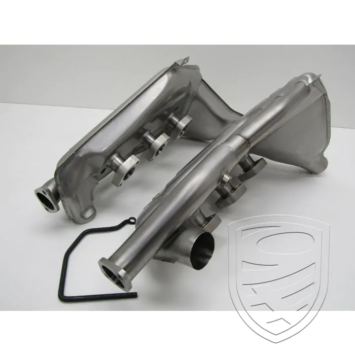 Heat exchanger set SSI, left+right, stainless steel for Porsche 911 '63-'89 conversion to 3,6L