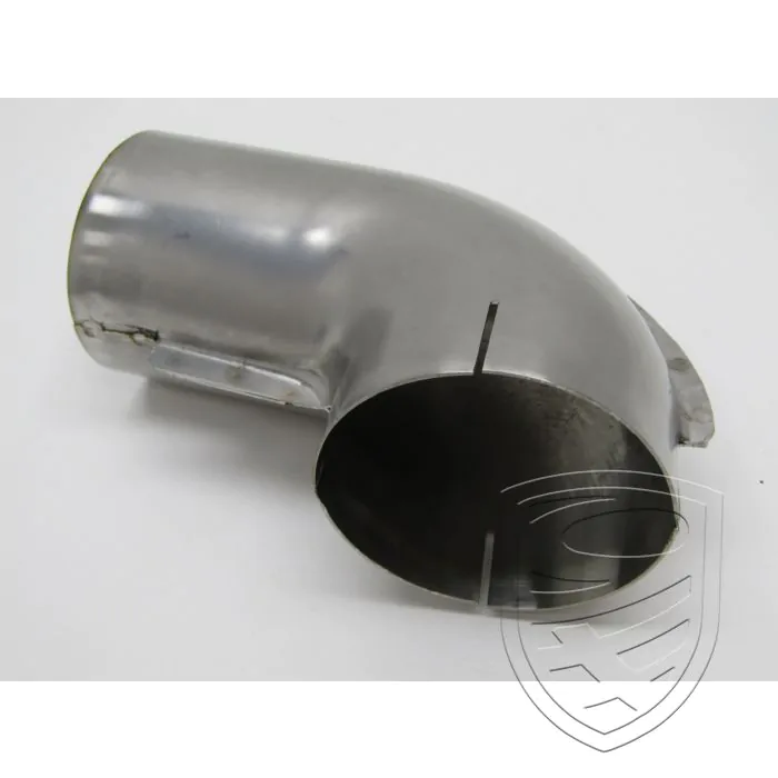 Ajutage de raccord pour échangeur de chaleur, inox pour Porsche 911 '75-'89