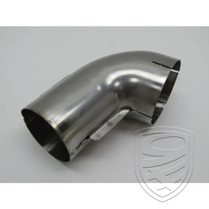 Ajutage de raccord pour échangeur de chaleur, inox pour Porsche 911 '75-'89