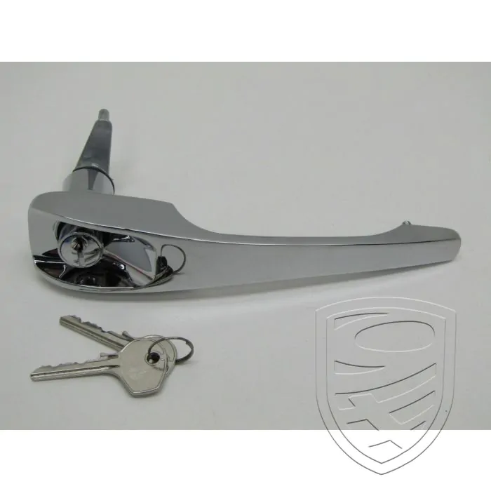 Poignée de porte, qualité OE, chrome, droite pour Porsche 911 912 '68-'69