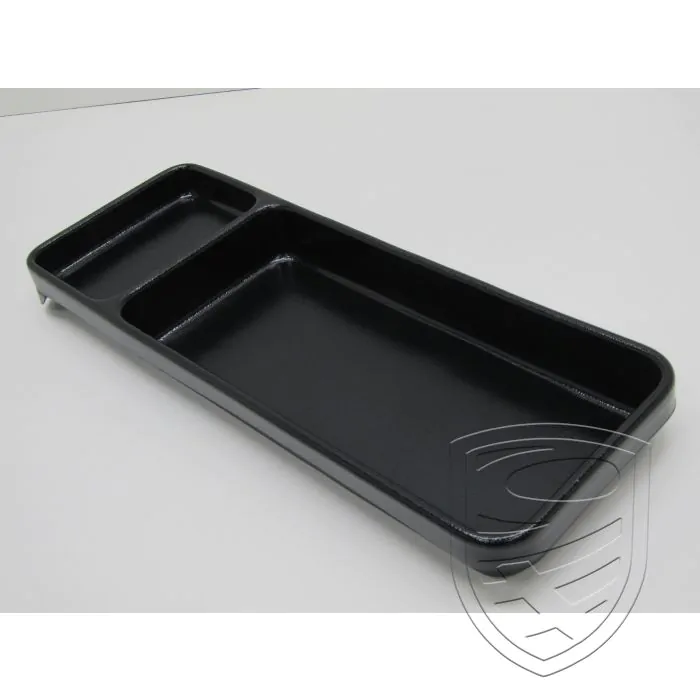 Opbergvak voor middenconsole, zwart kunststof voor Porsche 914