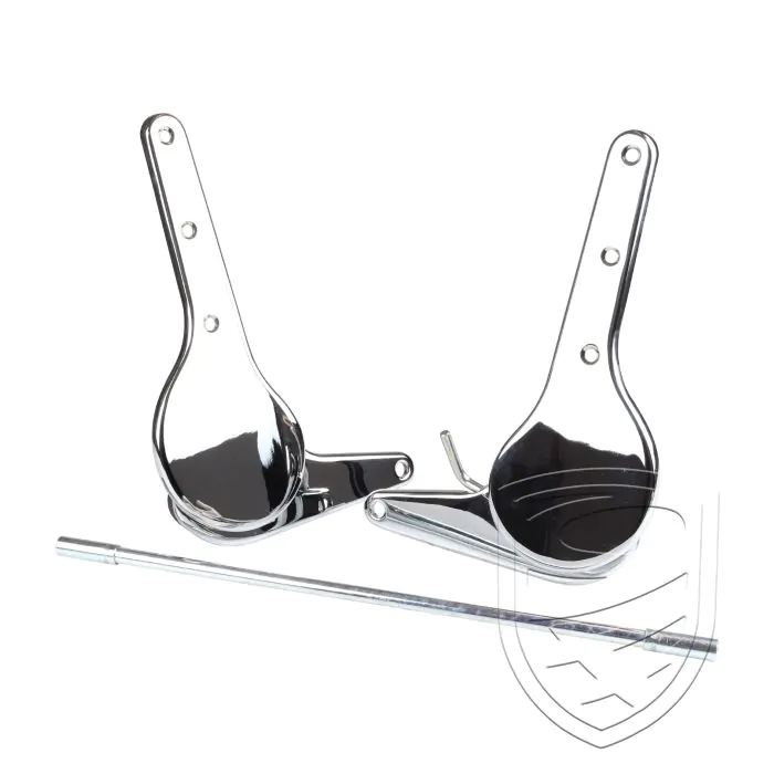 Ferrure de siège inclinable complète sans verrouillage, gauche pour Porsche 911 '65-'68 912
