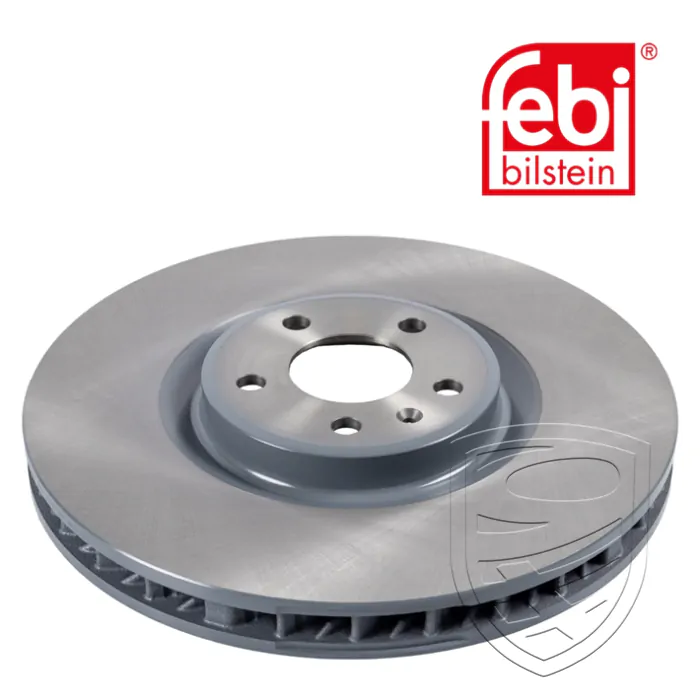 Brake Disc, front axle, left for Porsche 95B Macan