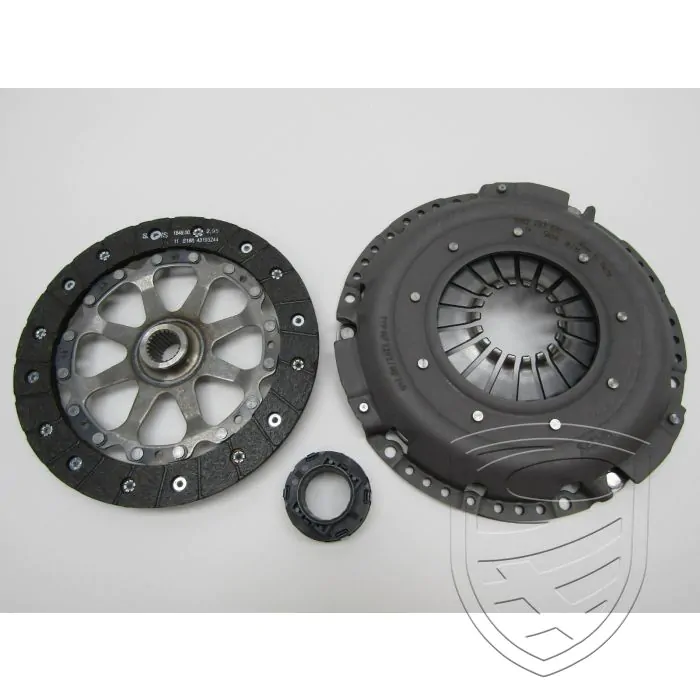 Koppeling set Ø 240mm SACHS met drukgroep,schijf en druklager, voor Porsche 996 3.4 C2/C4
