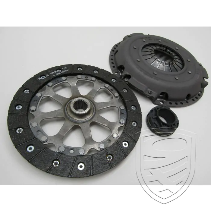 Koppeling set Ø 240mm SACHS met drukgroep,schijf en druklager, voor Porsche 996 3.4 C2/C4