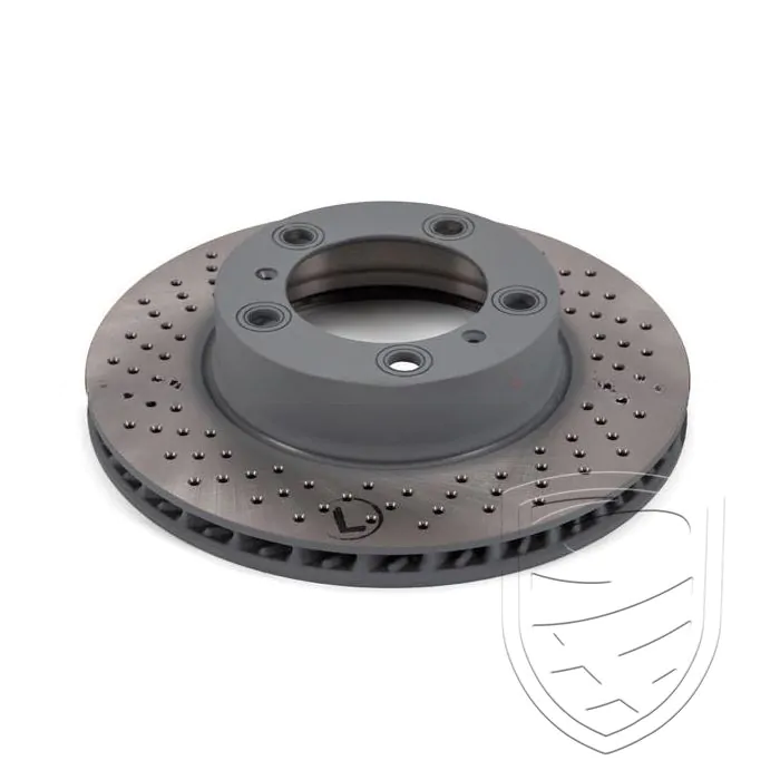 Brake Disc SEBRO front axle left for Porsche 987.1 Boxster Cayman