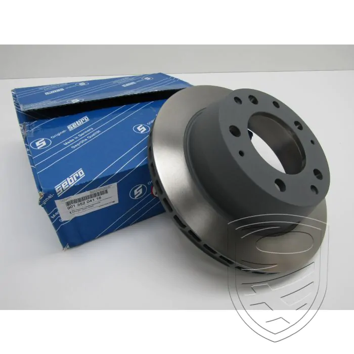 Brake disc (Ø 285x20 mm), ventilated, rear, left=right, SEBRO for Porsche 911 S/L '63-'68