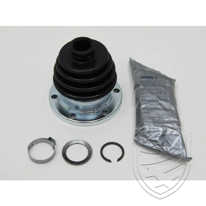 Axle boot kit, rear, with clamps and 80 g grease for Porsche 924 944