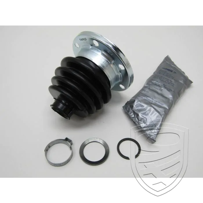 Axle boot kit, rear, with clamps and 80 g grease for Porsche 924 944