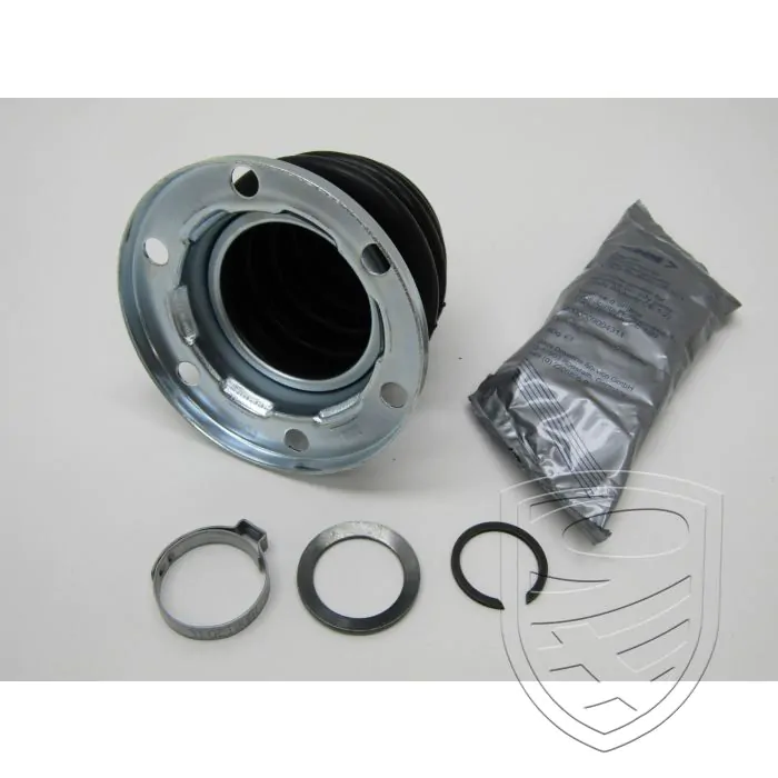Axle boot kit, rear, with clamps and 80 g grease for Porsche 924 944