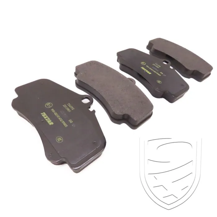Plaquettes de frein TEXTAR, essieu avant pour Porsche 996 4S/Turbo/GT2/GT3 997 C2S/C4S/GTS