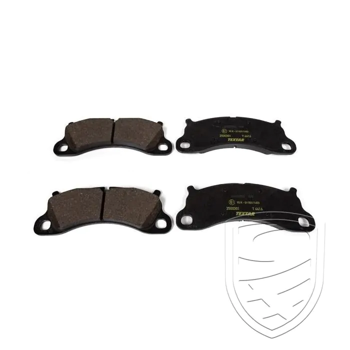 Brake Pad Set TEXTAR front axle for Porsche 991 Carrera S 981 Spyder