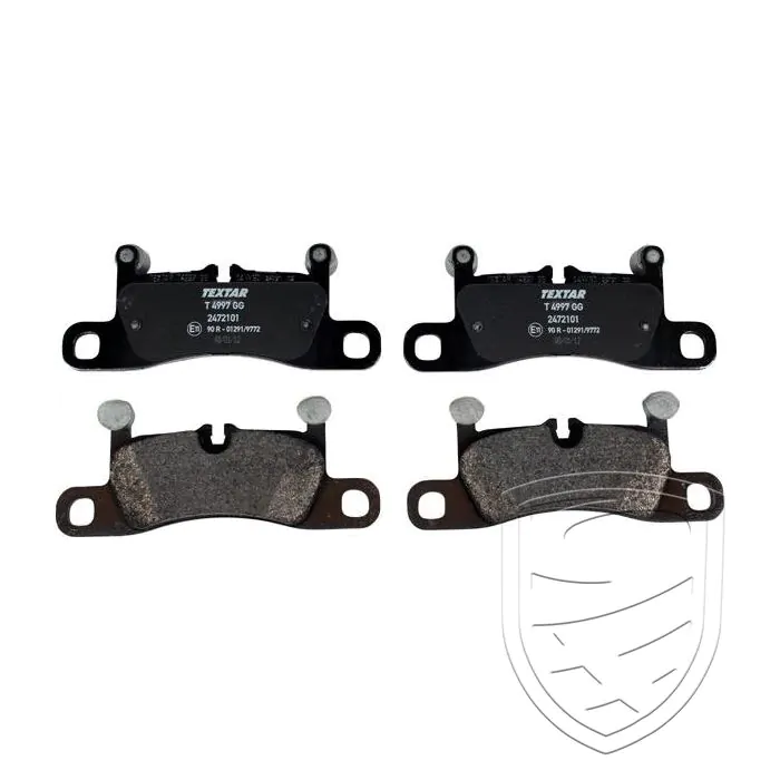 Kit de plaquettes de frein TEXTAR essieu arrière pour Porsche 958 Cayenne