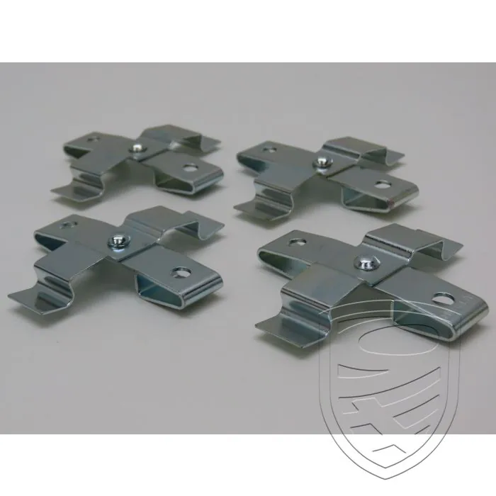Kit d'accessoires pour montage de plaquettes de frein, essieu avant pour Porsche MODELES DIVERSE 10-