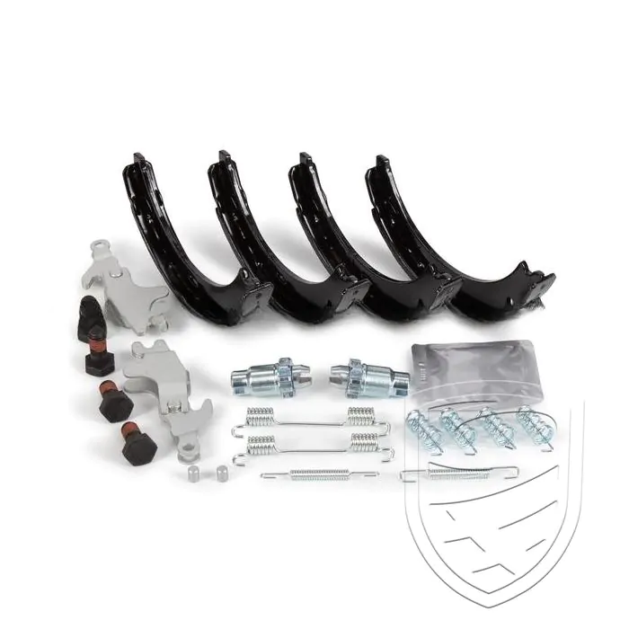 Brake shoe set, parking brake for Porsche 986 Boxster