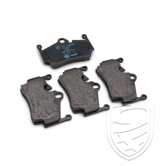 Remblokkenset HELLA PAGID achteras voor Porsche 718 981 987 Boxster/Cayman