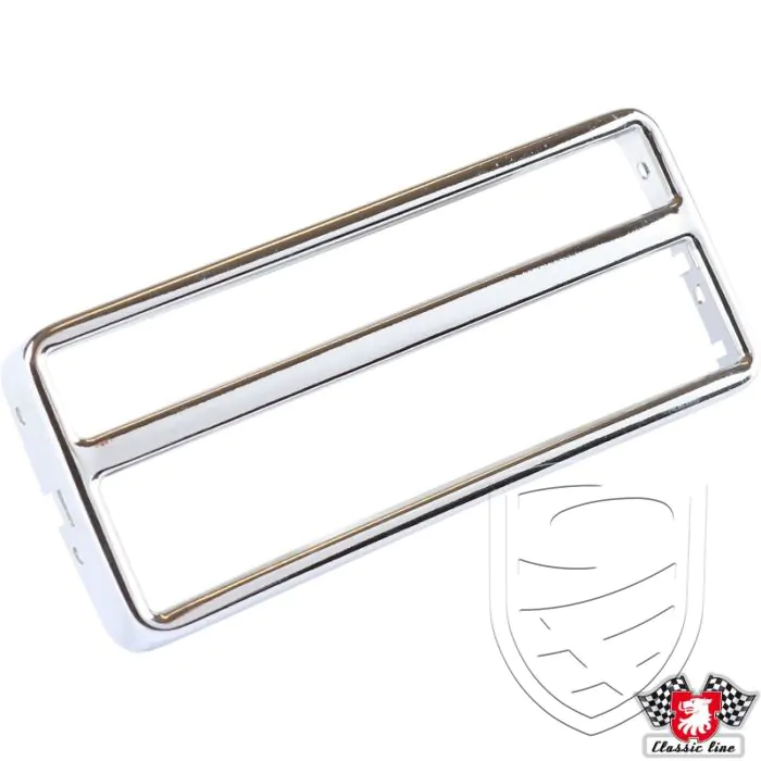 Radio cover chromed for Blaupunkt radio for Porsche 356 911 '63-'73 914