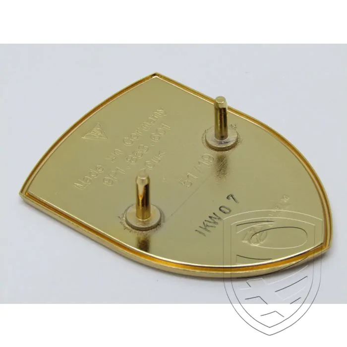 Hood crest, emblem for Porsche 997 991 992 987.2 981 718 95B 958 9Y0 970 971 9J1