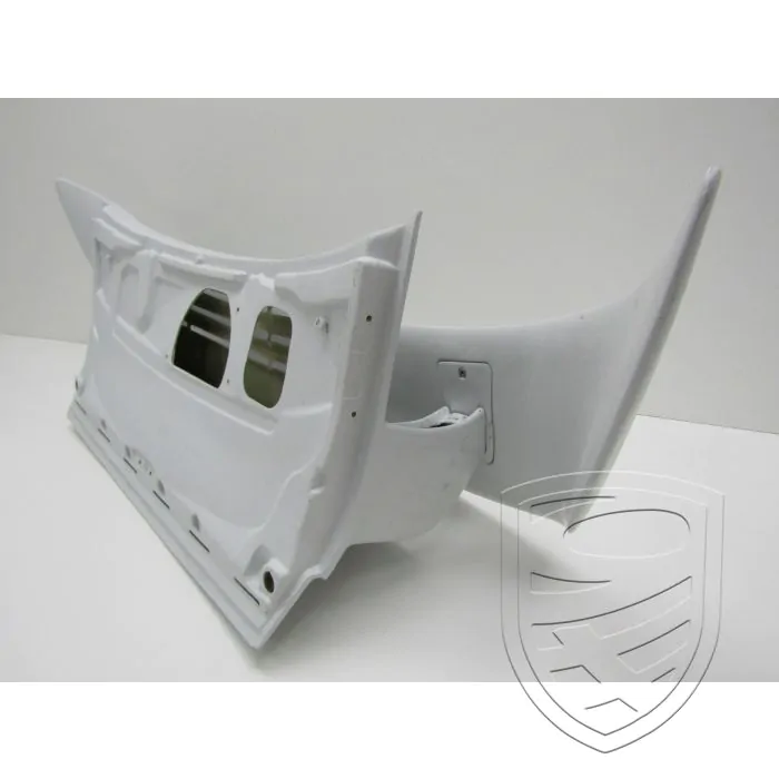 996 GT2-look achterspoiler, achtervleugel, achterklep, motorkap voor 996 4S