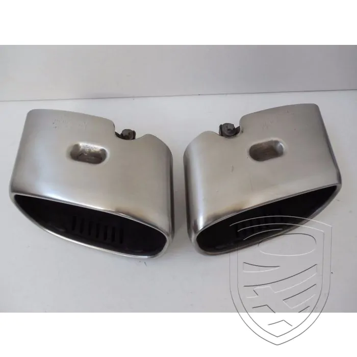 Porsche 991.1 C2/C4 3,4L année 12-16 Sortie d'échappement ovale gauche+droite