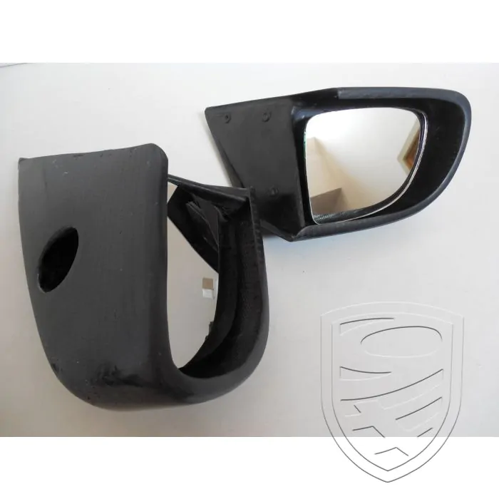 Set zijspiegels, racespiegels 996 / 997 CUP - zichtcarbon