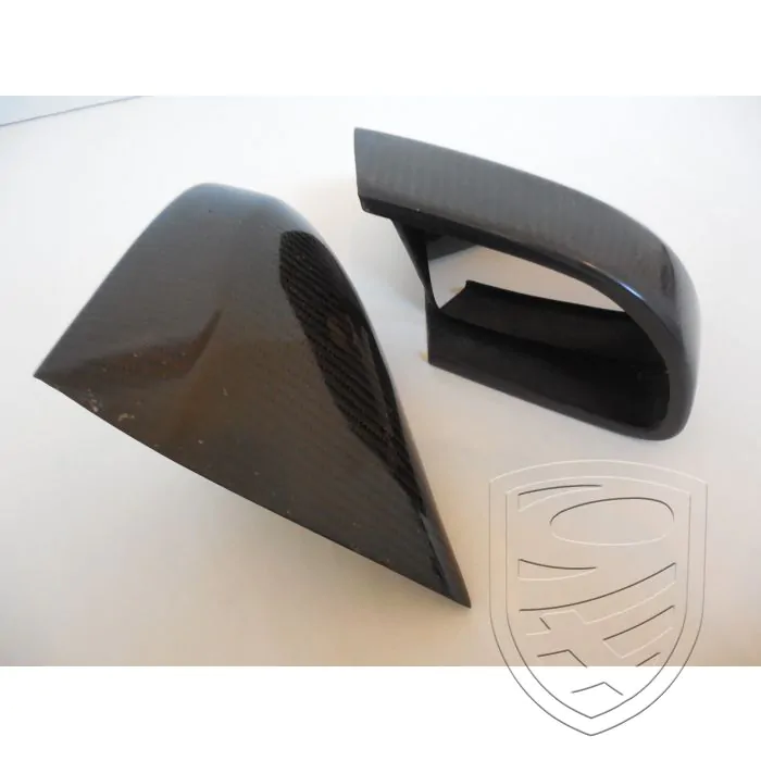 Set zijspiegels, racespiegels 996 / 997 CUP - zichtcarbon
