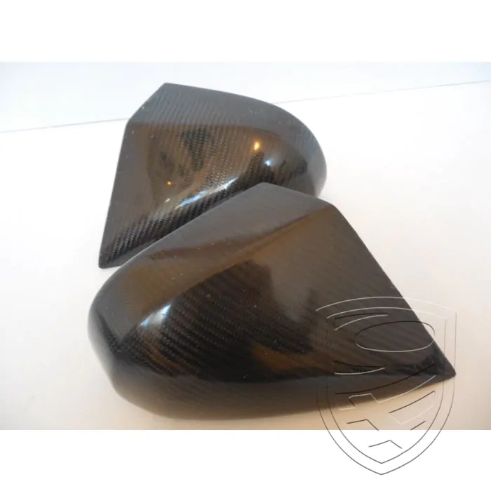 Set zijspiegels, racespiegels 996 / 997 CUP - zichtcarbon