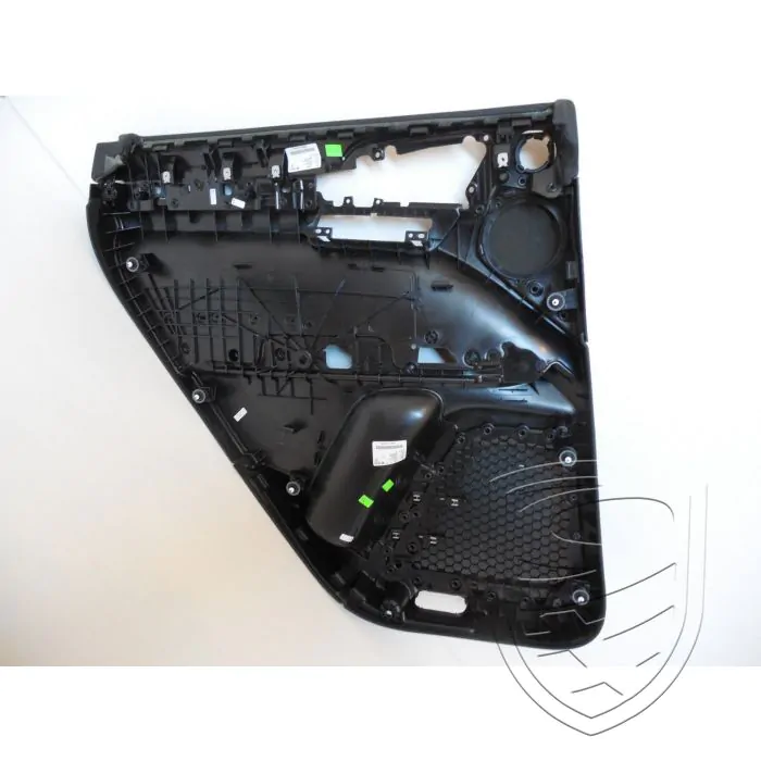 Porsche 958 Cayenne door panel rear right smooth leather black
