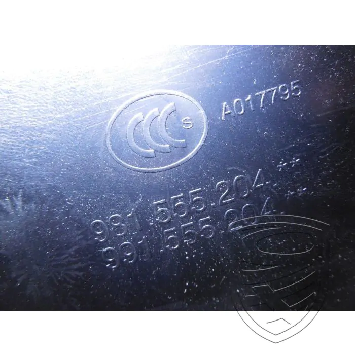 Porsche 981 718 Boxster/Cayman door panel leatherette right black