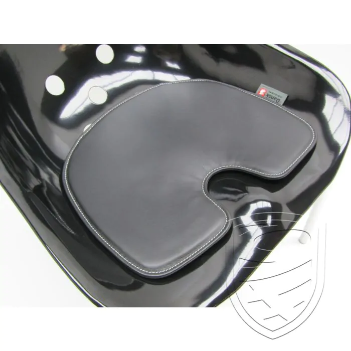 Cushion for Speedster chair, black, leather