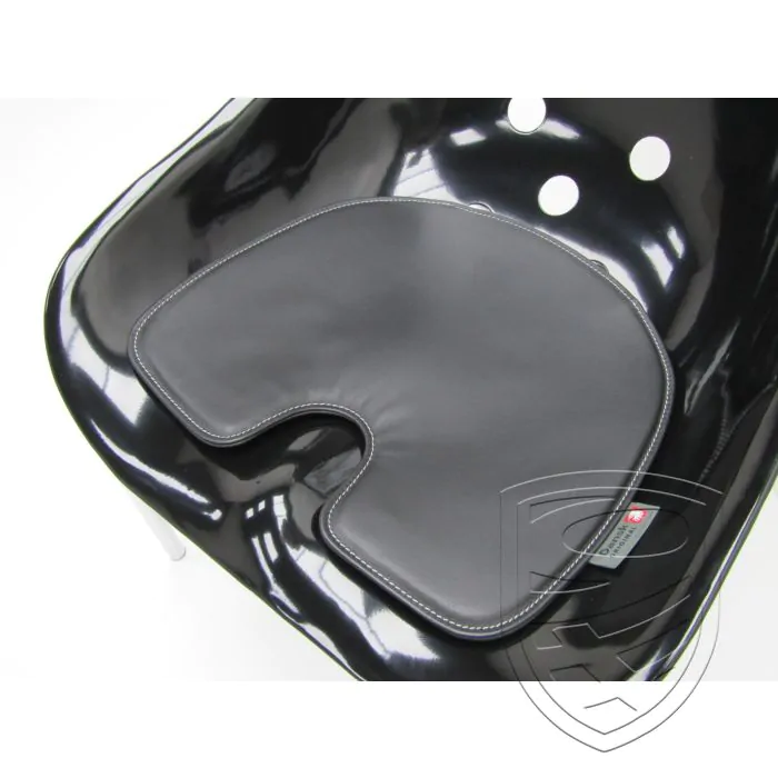 Cushion for Speedster chair, black, leather
