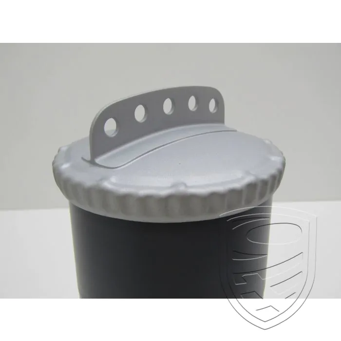 Fuel filler kit for 911 ST / RSR complete with silver painted tank cap