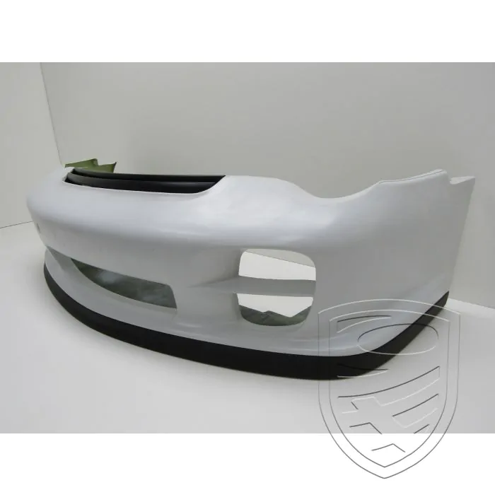 Front bumper 996 GT2 with OEM front spoiler and air exhaust grill